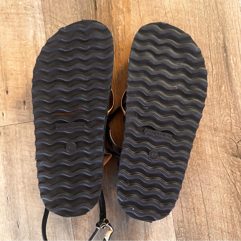 Luiza Barcelos Ankle Wrap Sandals - Picture 8 of 9